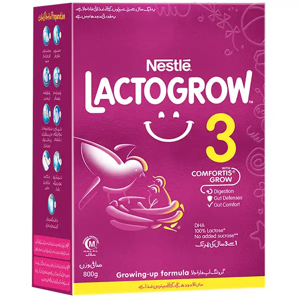 Lactogrow 3 Dha 800 Grams